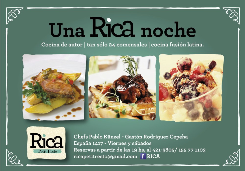 Rica flyer