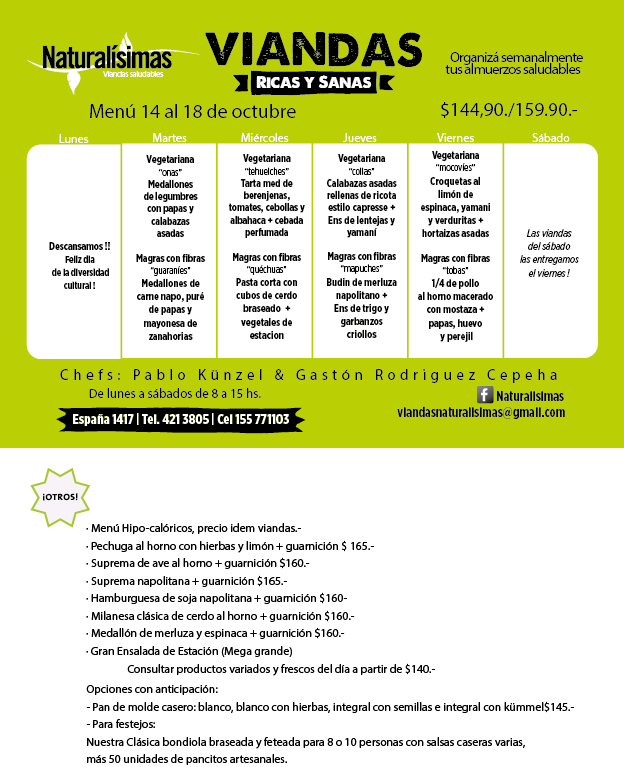 10_ 14 al 18 de octubre